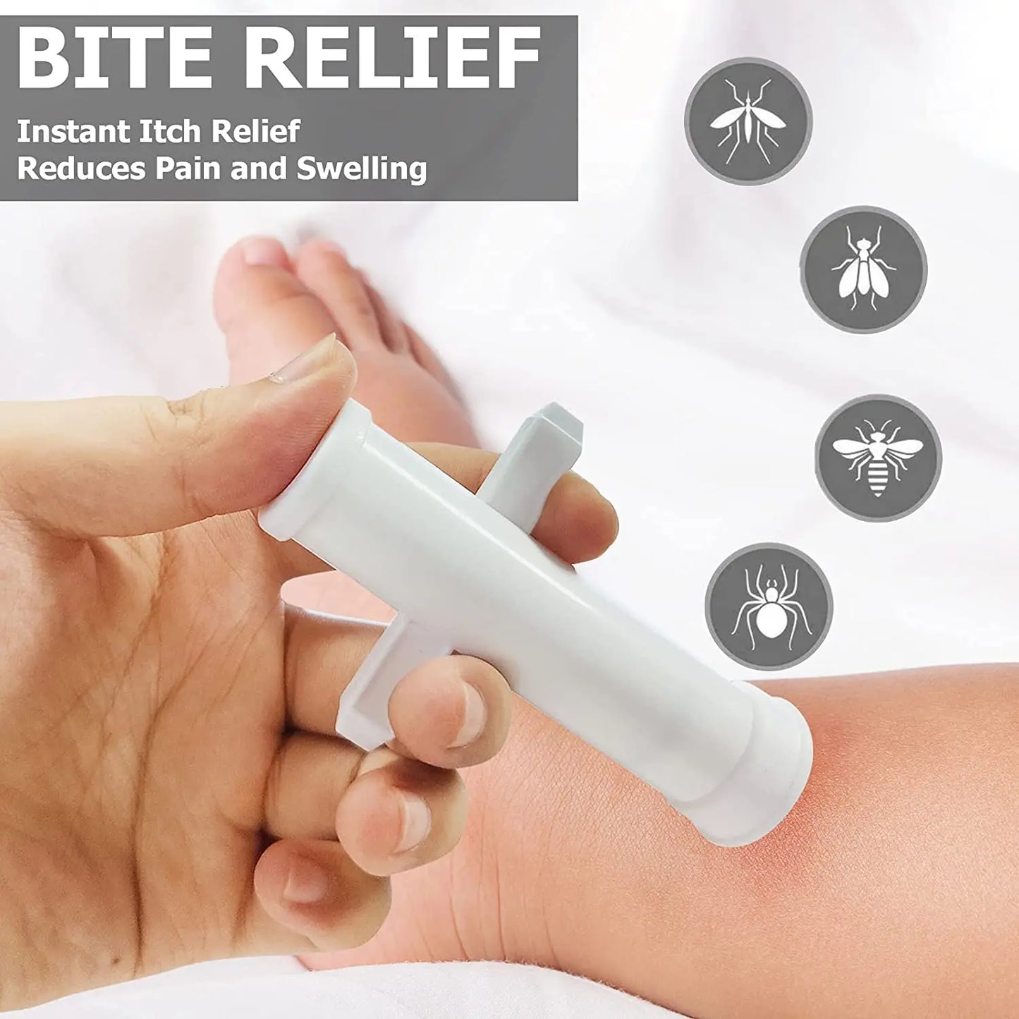 Itch Relief Bug Bite Suction Device