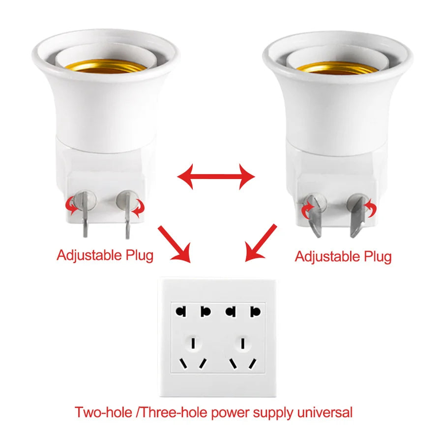 LED Light Male Socket