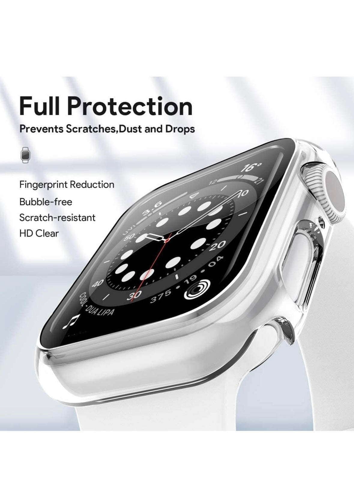 Apple Watch Tempered Glass+Cover Accessories