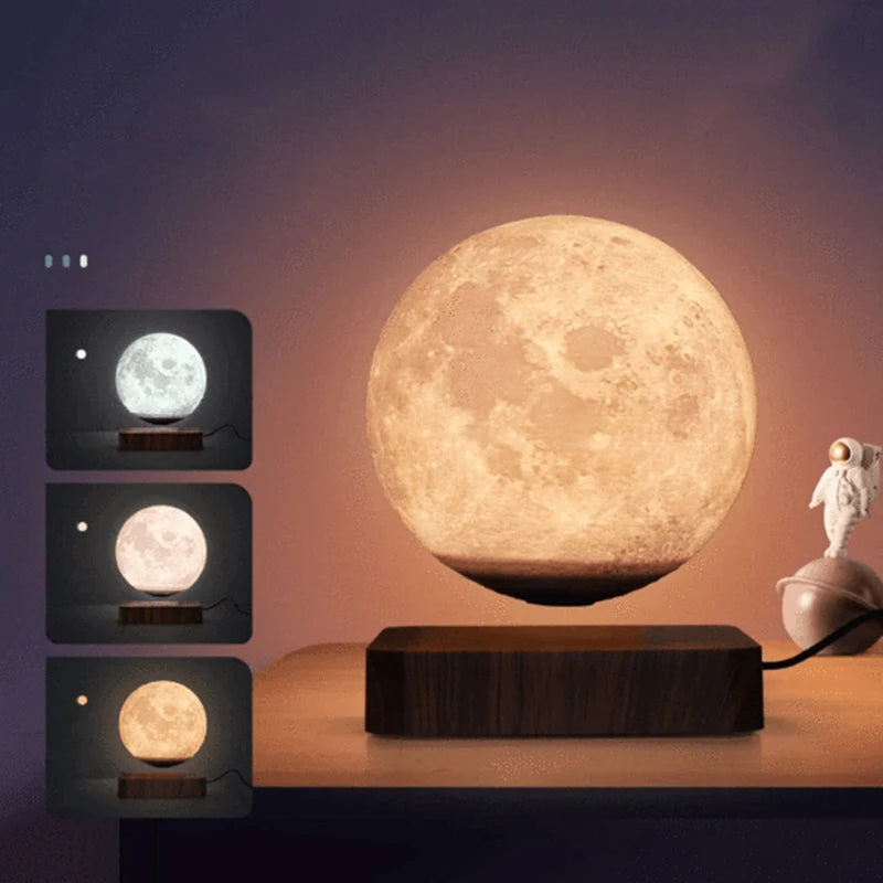 3D Earth LED Night Light Moon Magnetic Levitation Light