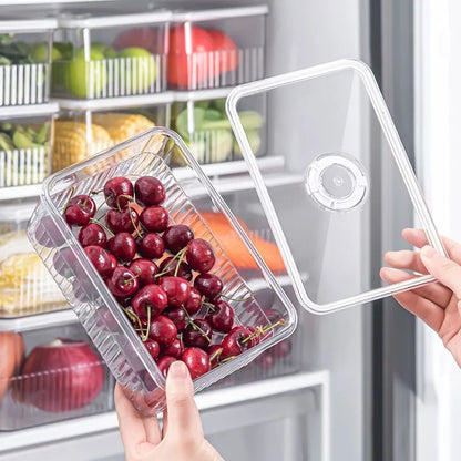 Transparent Fridge Food Storage Containers