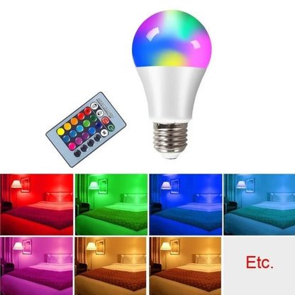 LED Lamp Colorful Changing Bulb