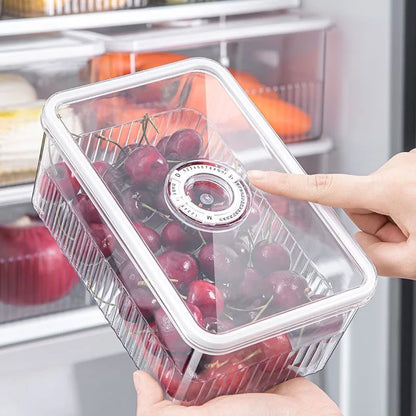 Transparent Fridge Food Storage Containers