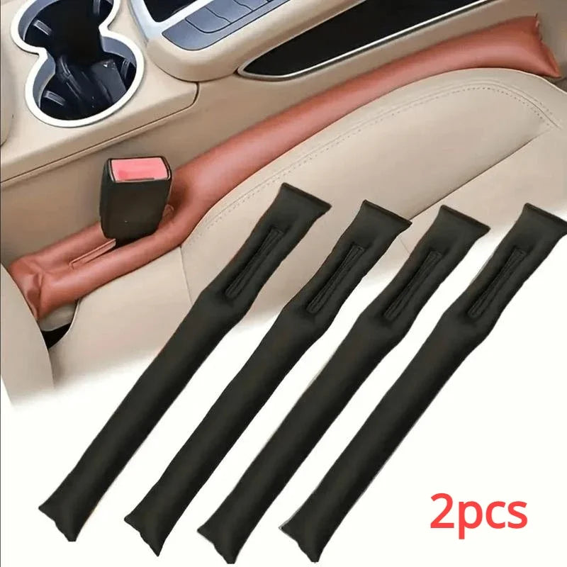 2pcs Integrated solid car seat gap filling pad