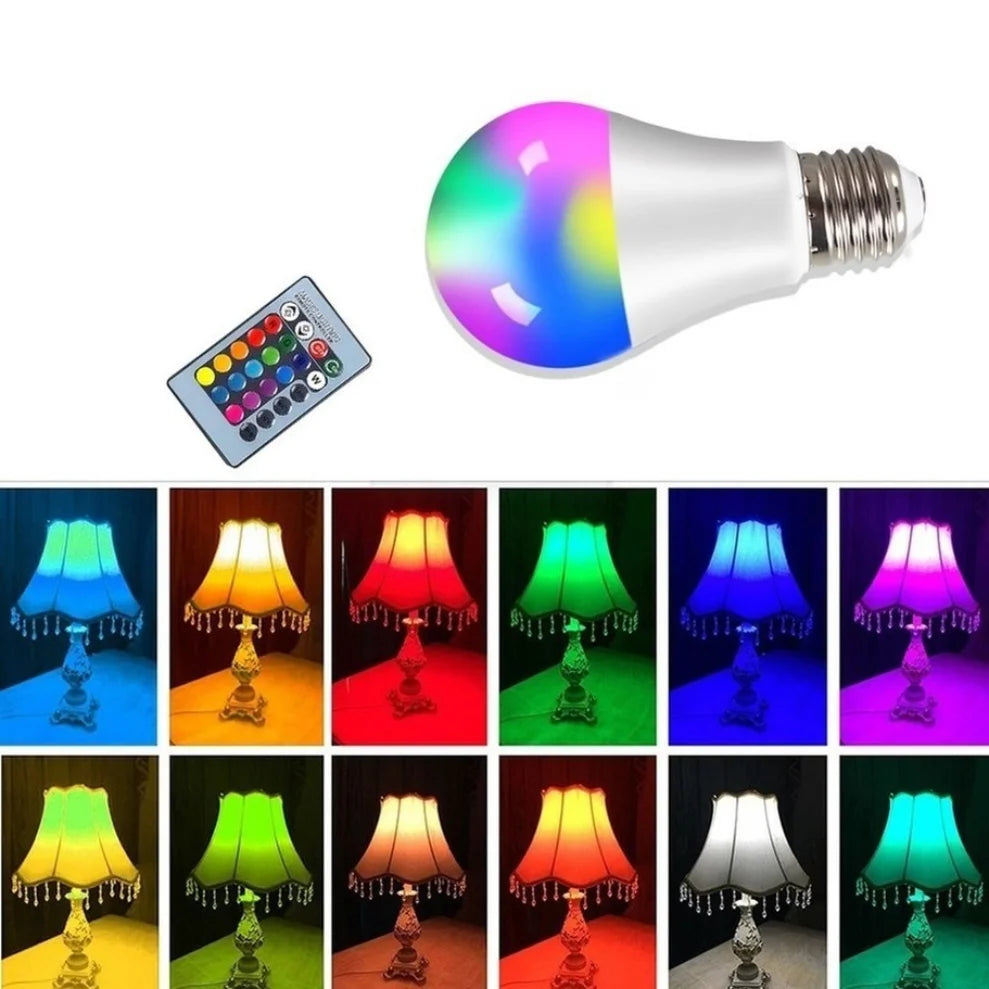 LED Lamp Colorful Changing Bulb