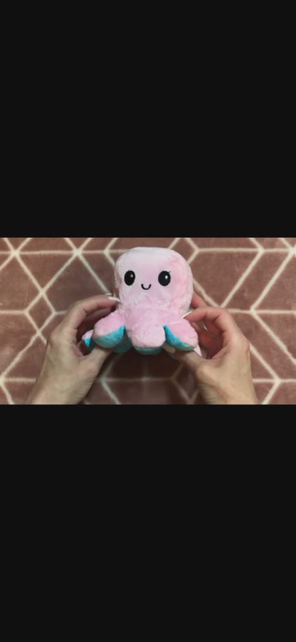 Two-sided octopus doll plush toy